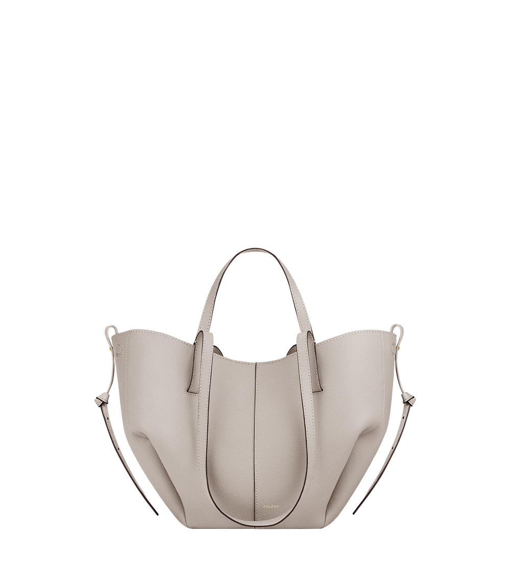 Polene Cyme Mini Edition Textured Bag - Mist