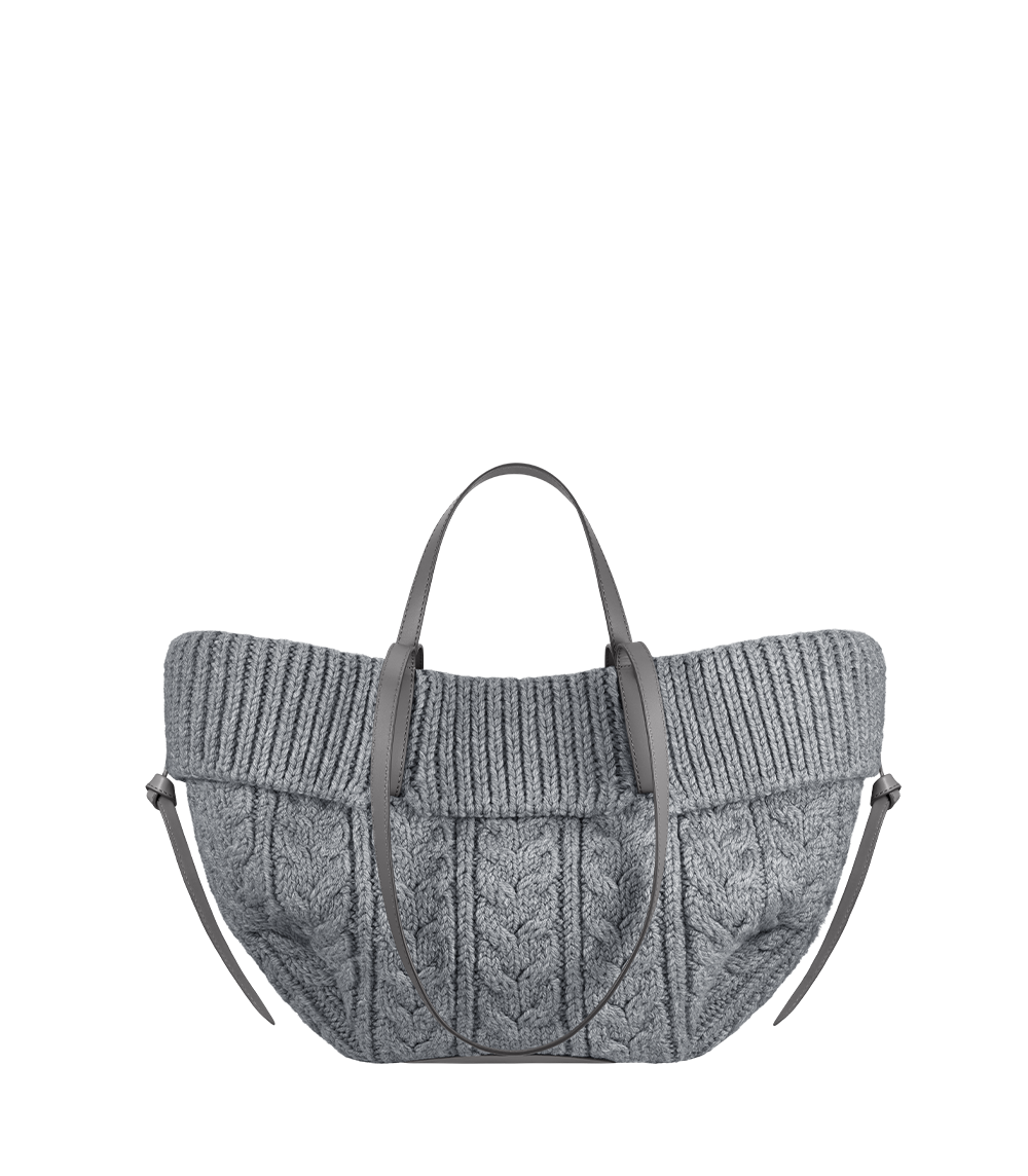 Polene Cyme Mini Edition Merino Bag - Stone