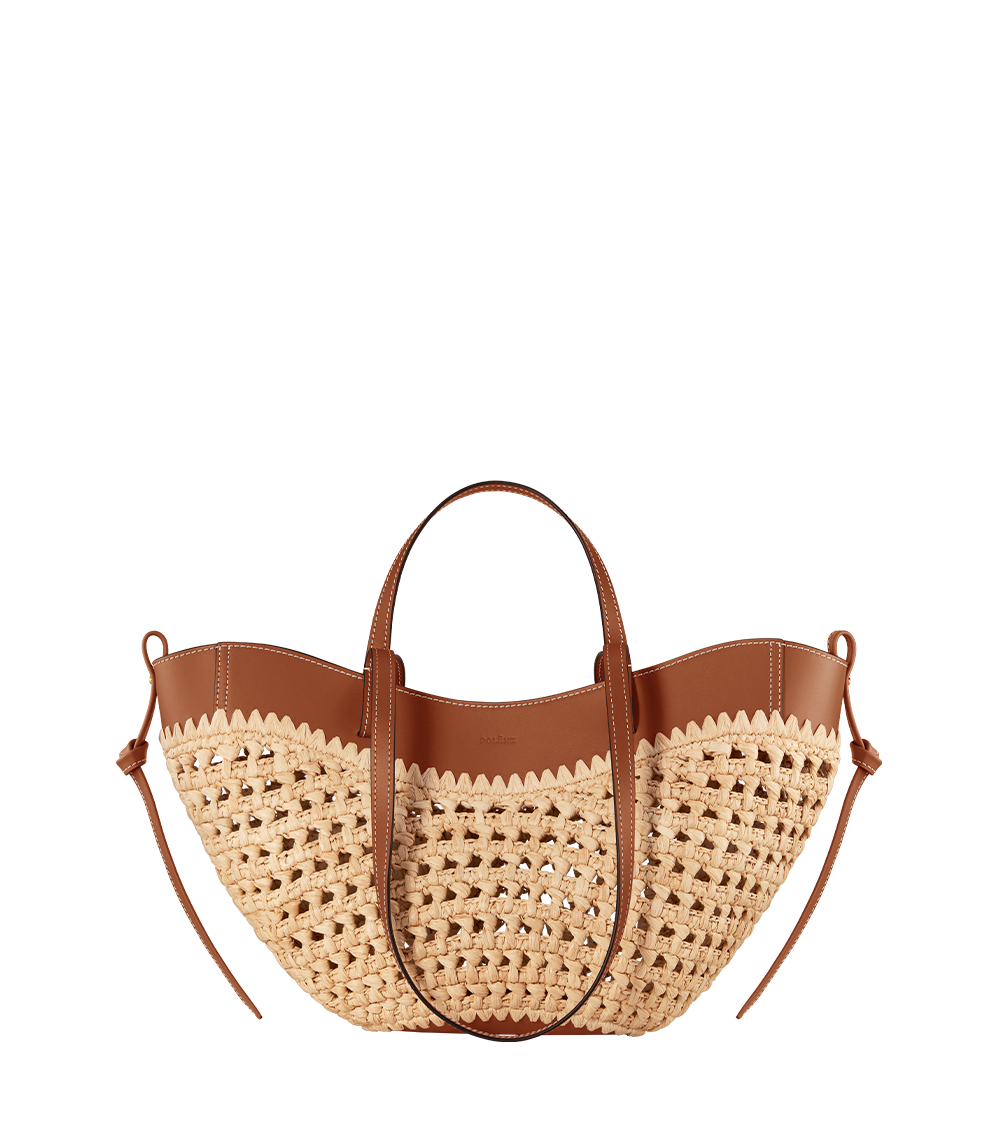 Polene Cyme Mini Edition Raffia Bag