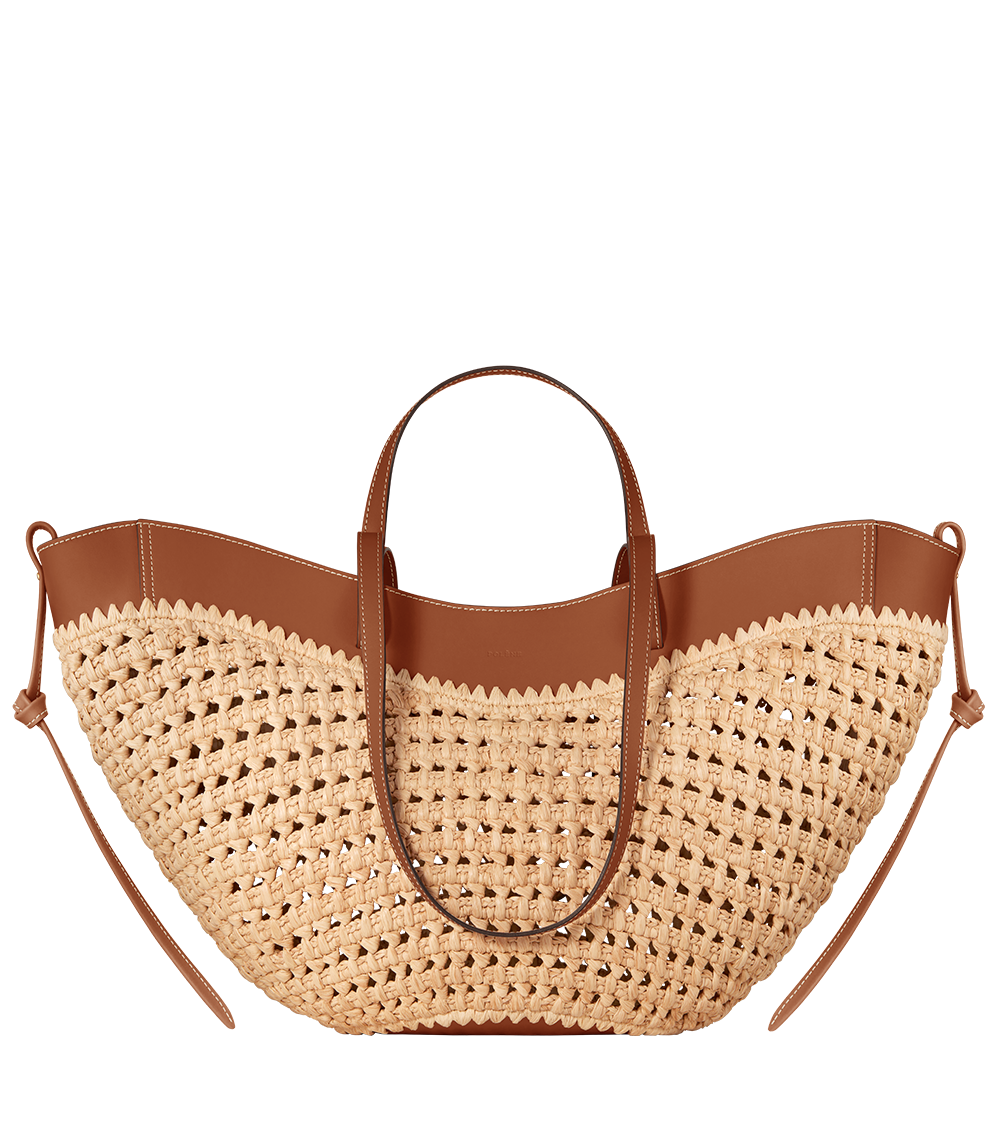 Polene Cyme Edition Raffia Bag