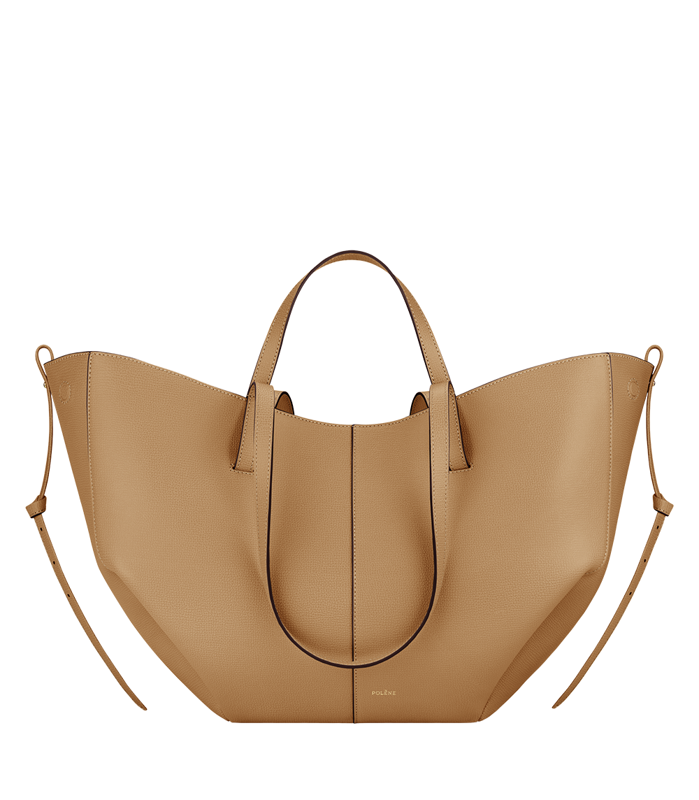 Polene Cyme Edition Textured Bag - Ocher