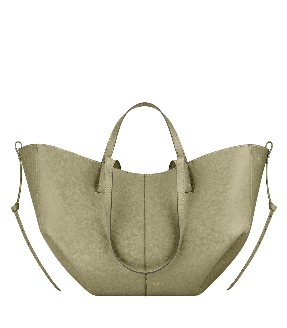 Polene Cyme Edition Textured Bag - Linden