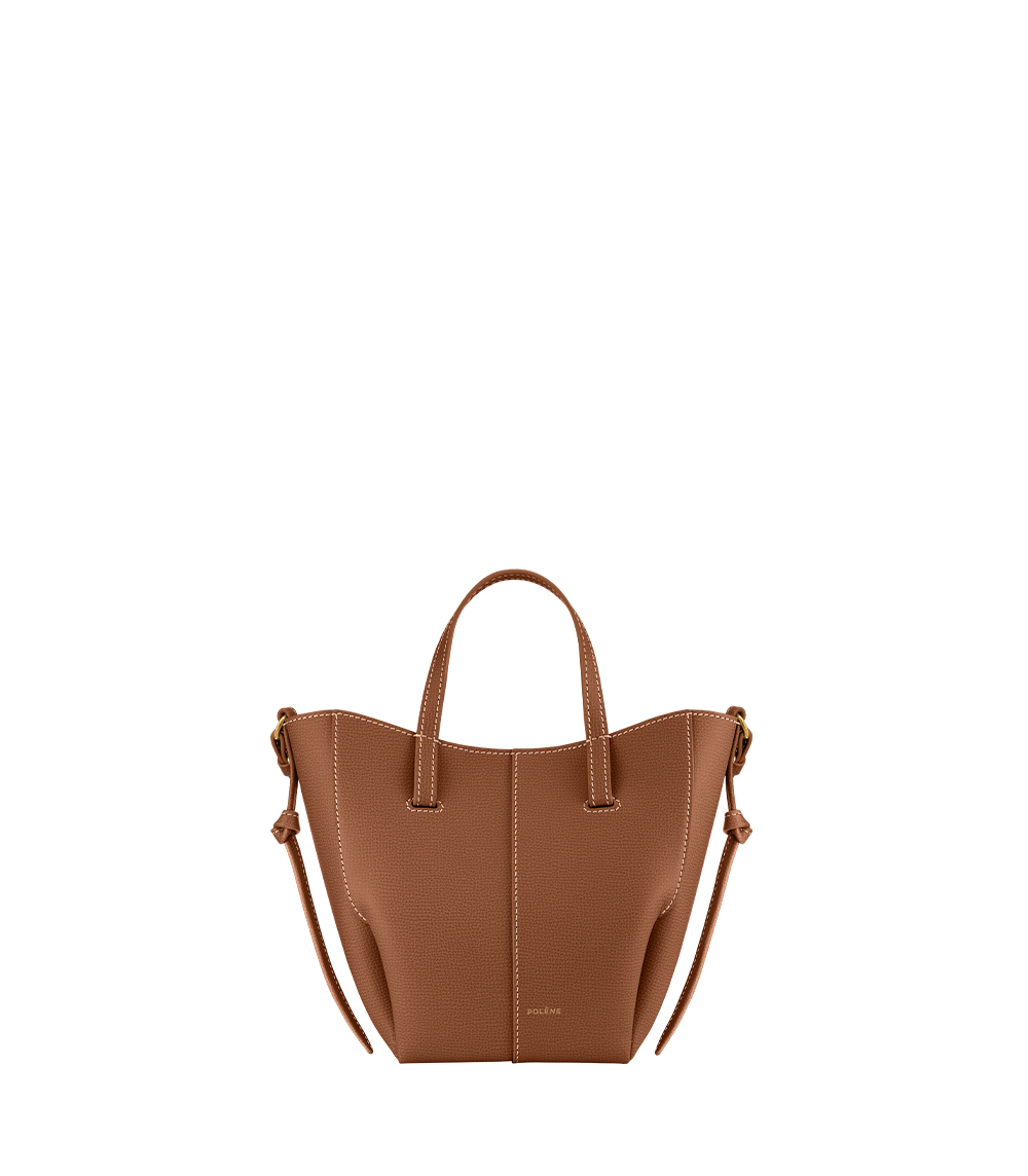 Polene Cyme Tote Nano - Camel