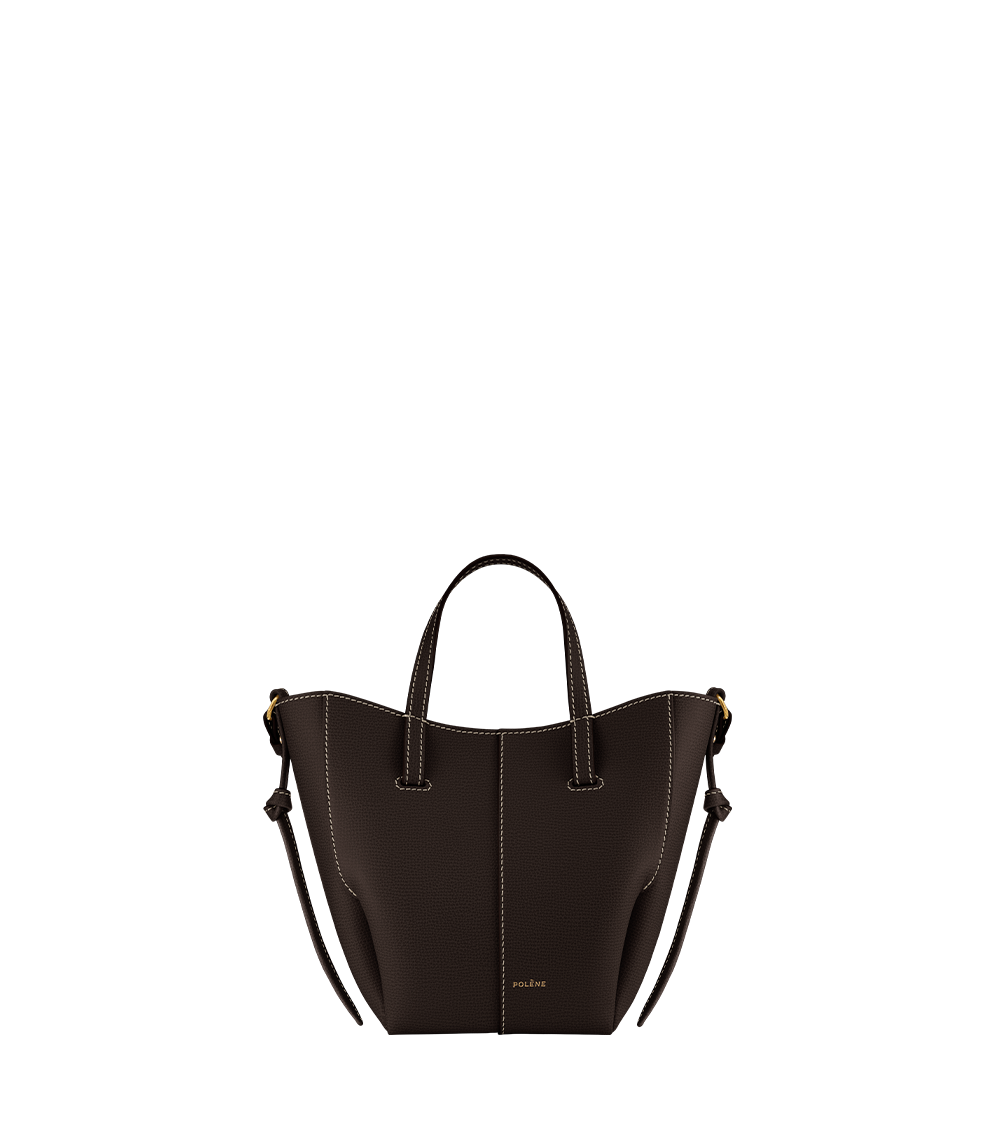 Polene Cyme Tote Nano - Ebony