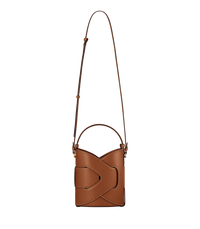 Polene Nodde Seau Edition Bag - Cognac