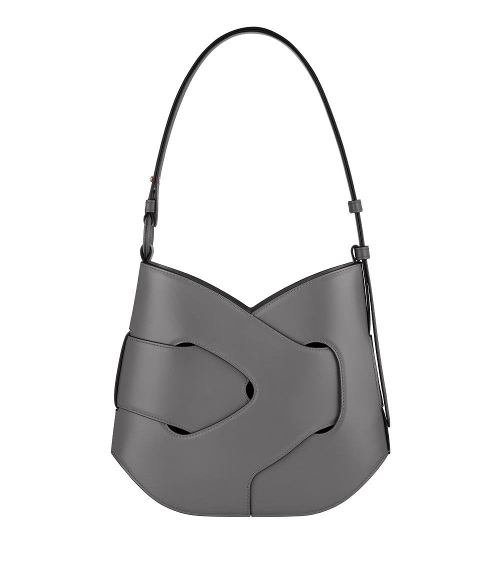 Polene Nodde Hobo Bag - Stone