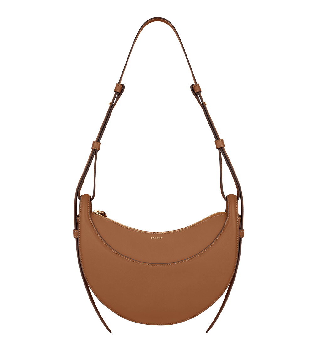 Polene Numero Dix Bag - Smooth Camel