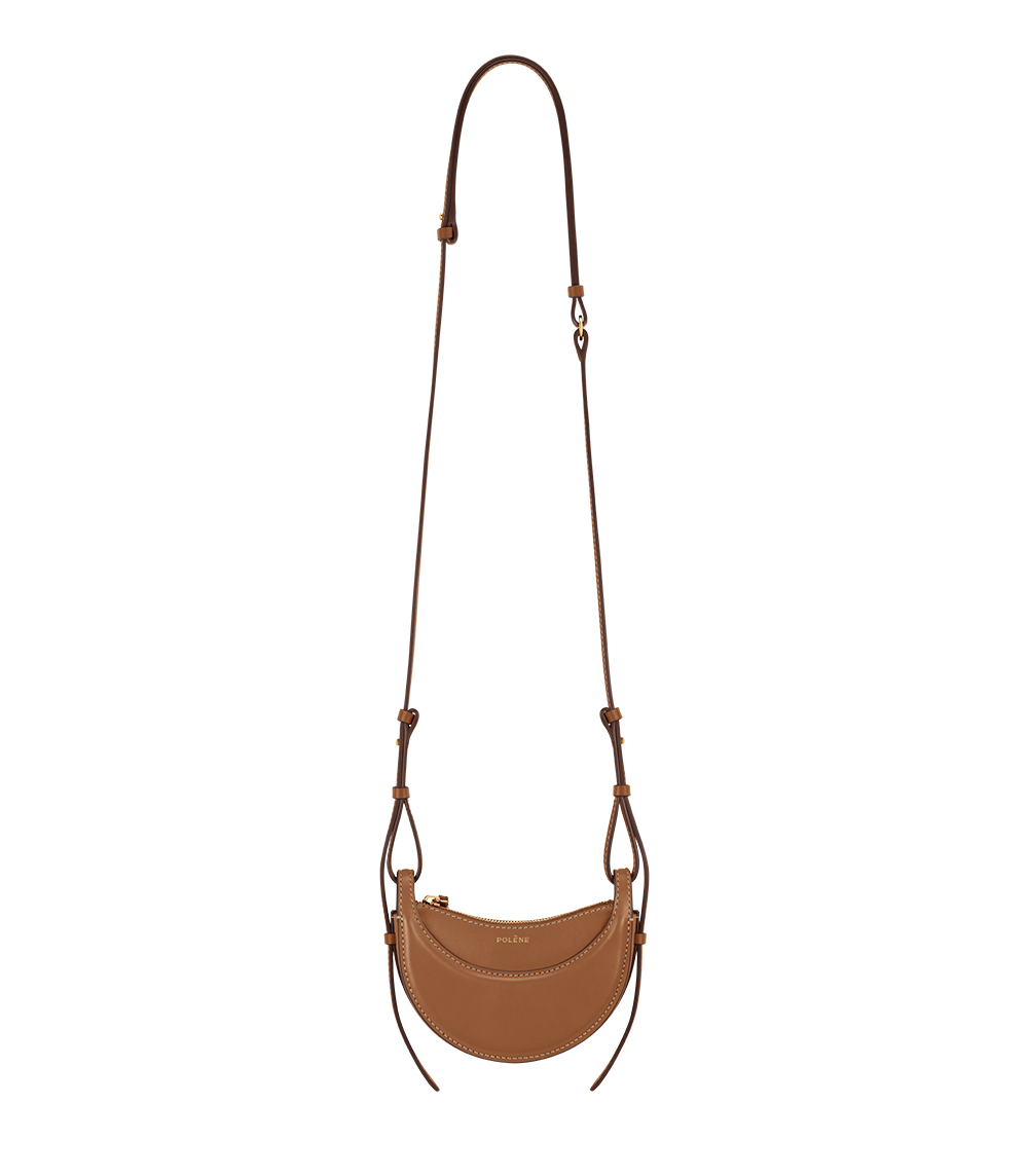 Polene Numero Dix Micro Bag - Camel