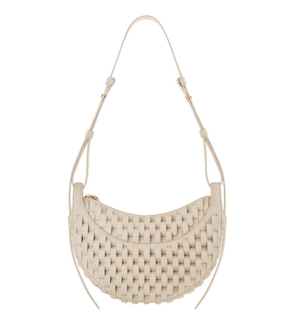 Polene Numero Dix Onda Bag - Ecru