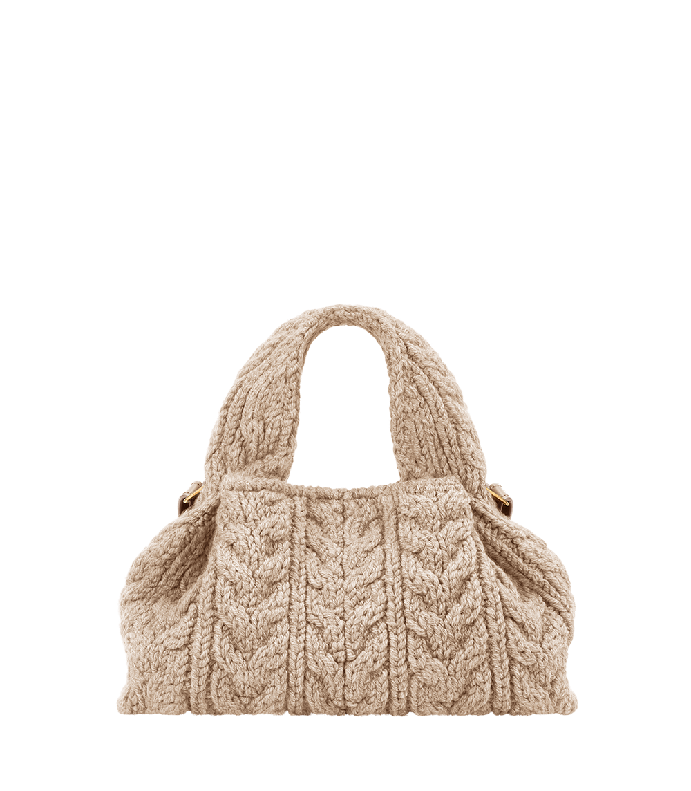 Polene Numero Neuf Mini Merino Bag - Ecru