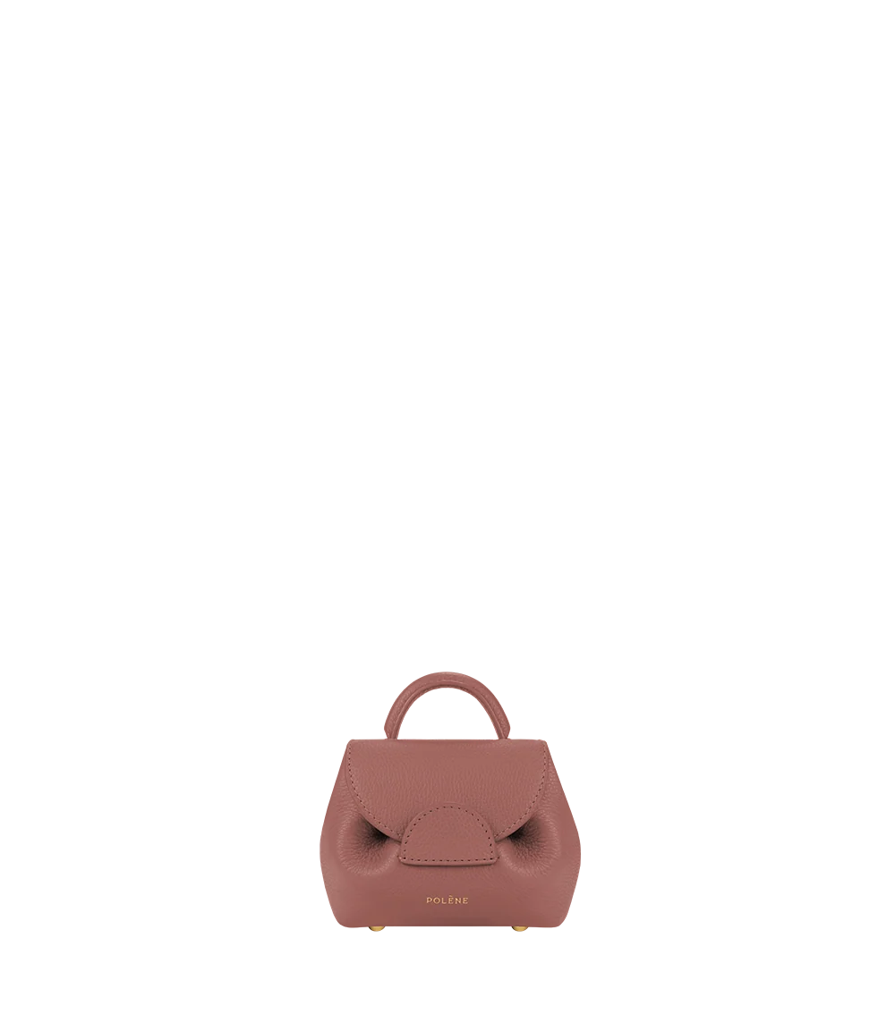 Polene Numero Un Micro Edition Textured Bag - Blush
