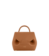 Polene Numero Un Nano Edition Smooth Bag - Camel