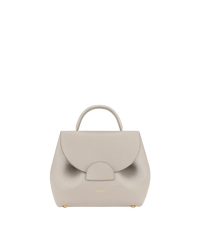 Polene Numero Un Nano Edition Textured Bag - Chalk