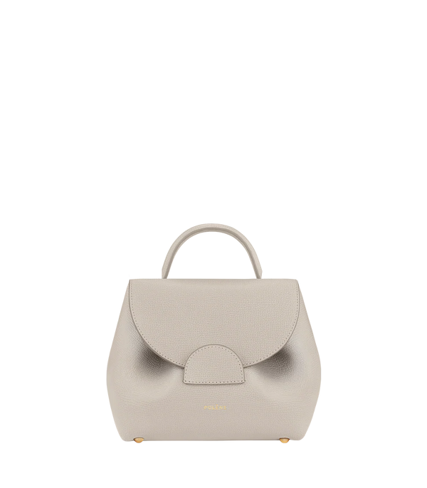 Polene Numero Un Nano Edition Textured Bag - Chalk