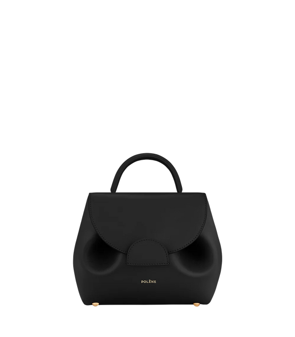Polene Numero Un Nano Edition Smooth Bag - Black