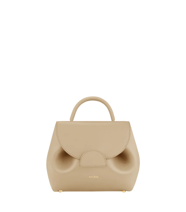 Polene Numero Un Nano Edition Smooth Bag - Sand