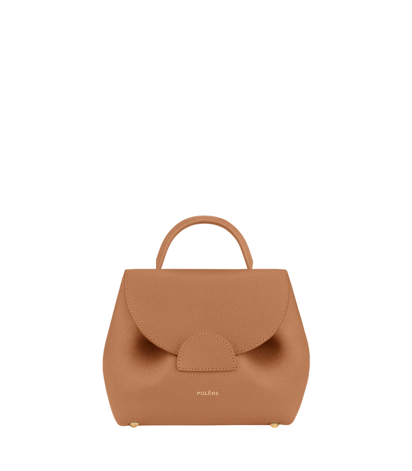 Polene Numero Un Nano Edition Textured Bag - Tan