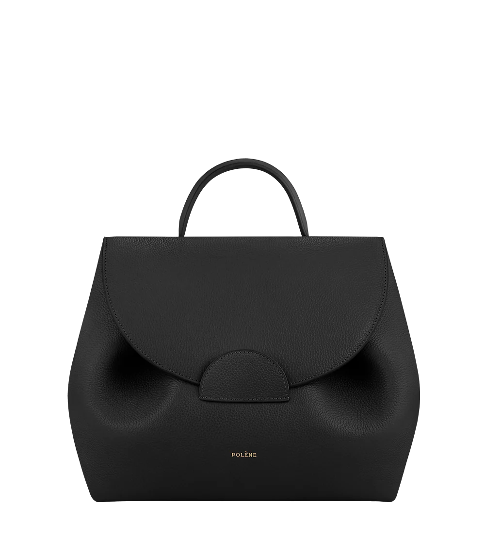 Polene Numero Nu Edition Textured Bag - Black