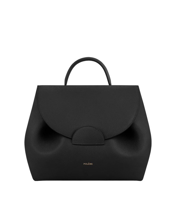 Polene Numero Nu Edition Textured Bag - Black