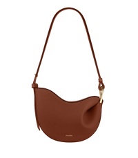 Polene Tonca Edition Textured Bag - Cognac