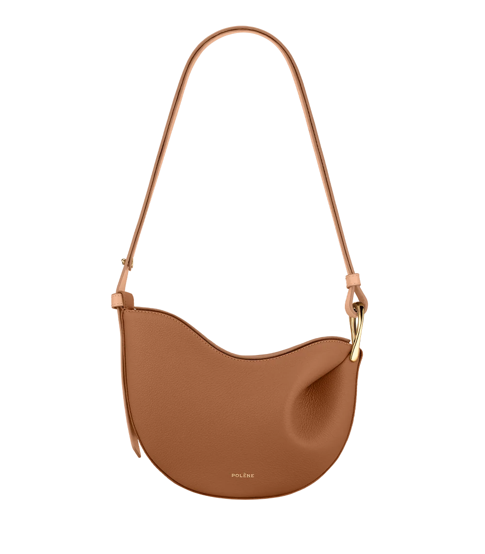 Polene Tonca Edition Duo Bag - Camel