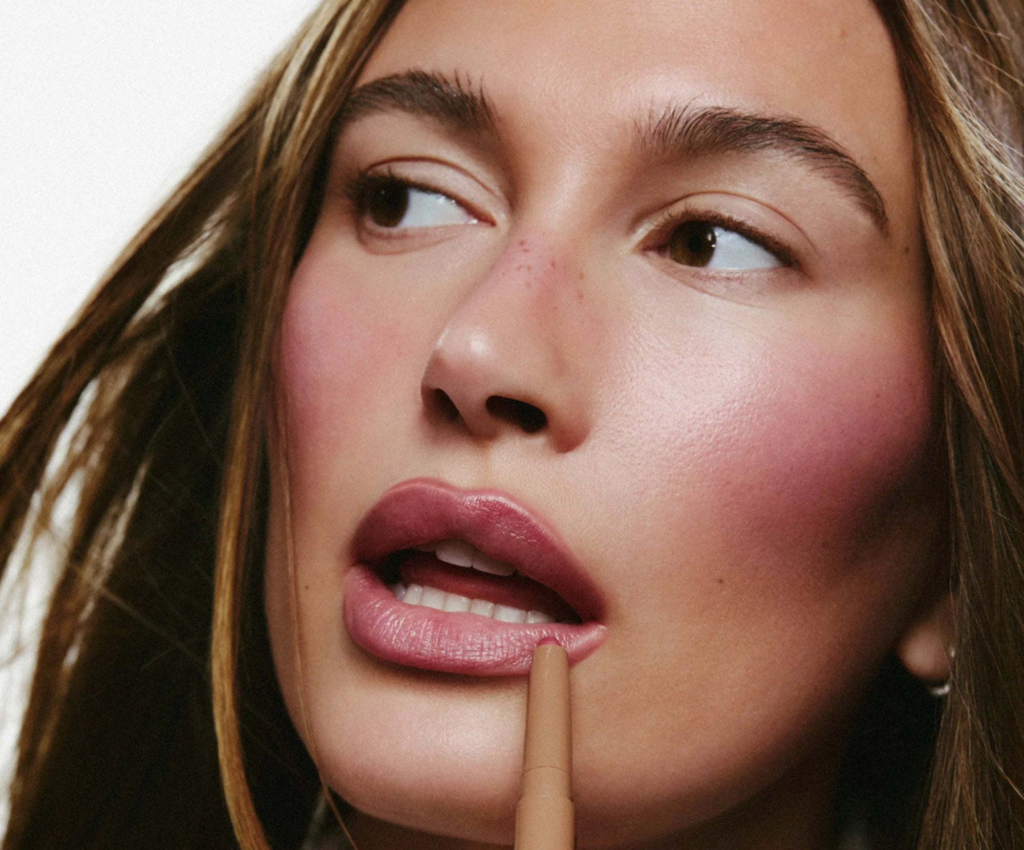 Rhode Warm Pinky Mauve Peptide Lip Shape - Press
