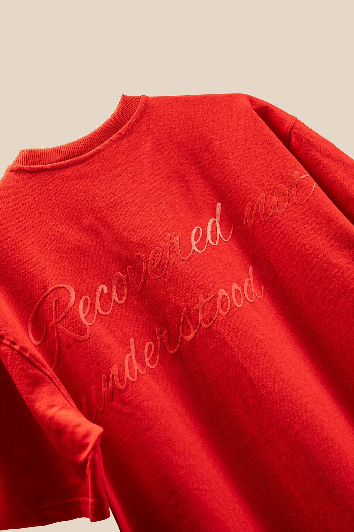 Klaimn Oversized Burnt Red T-Shirt - Recovery