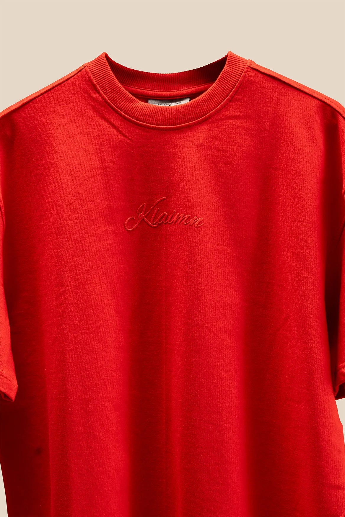 Klaimn Oversized Burnt Red T-Shirt - Recovery