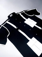 Rising Among Oversized Reflective Shirt - Black