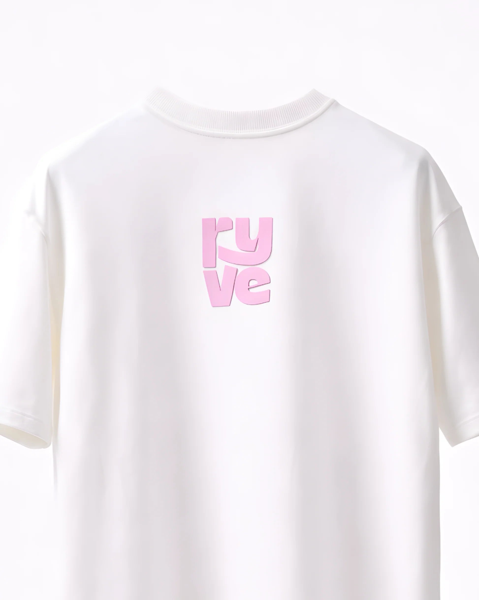 RYVE Oversized T-Shirt Off White - Chromatic Noise
