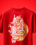 RYVE Oversized T-Shirt Red - Ascent