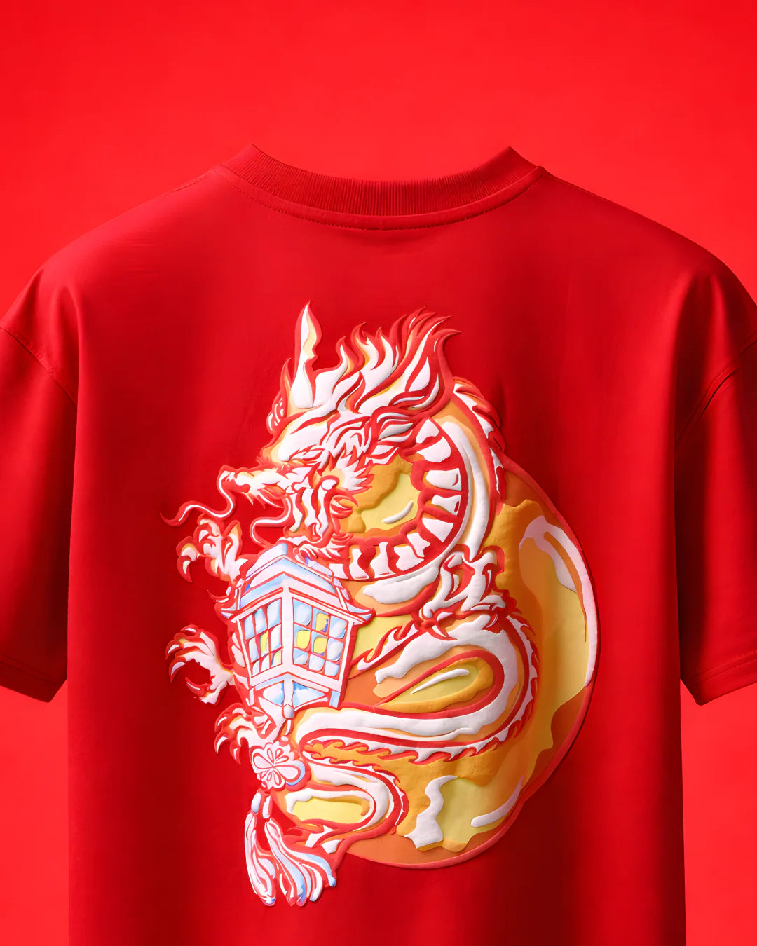 RYVE Oversized T-Shirt Red - Ascent