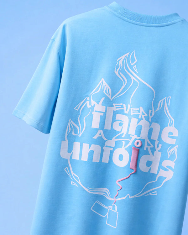 RYVE Oversized T-Shirt Sky - Kindled - reference