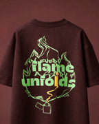 RYVE Oversized T-Shirt Brown - Kindled