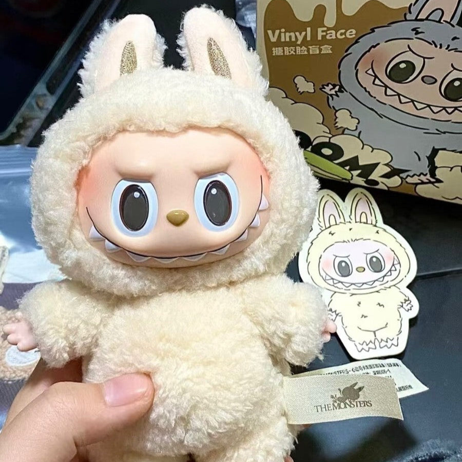Pop Mart Labubu The Monsters Exciting Macarons Soymilk Vinyl Plush Pendant