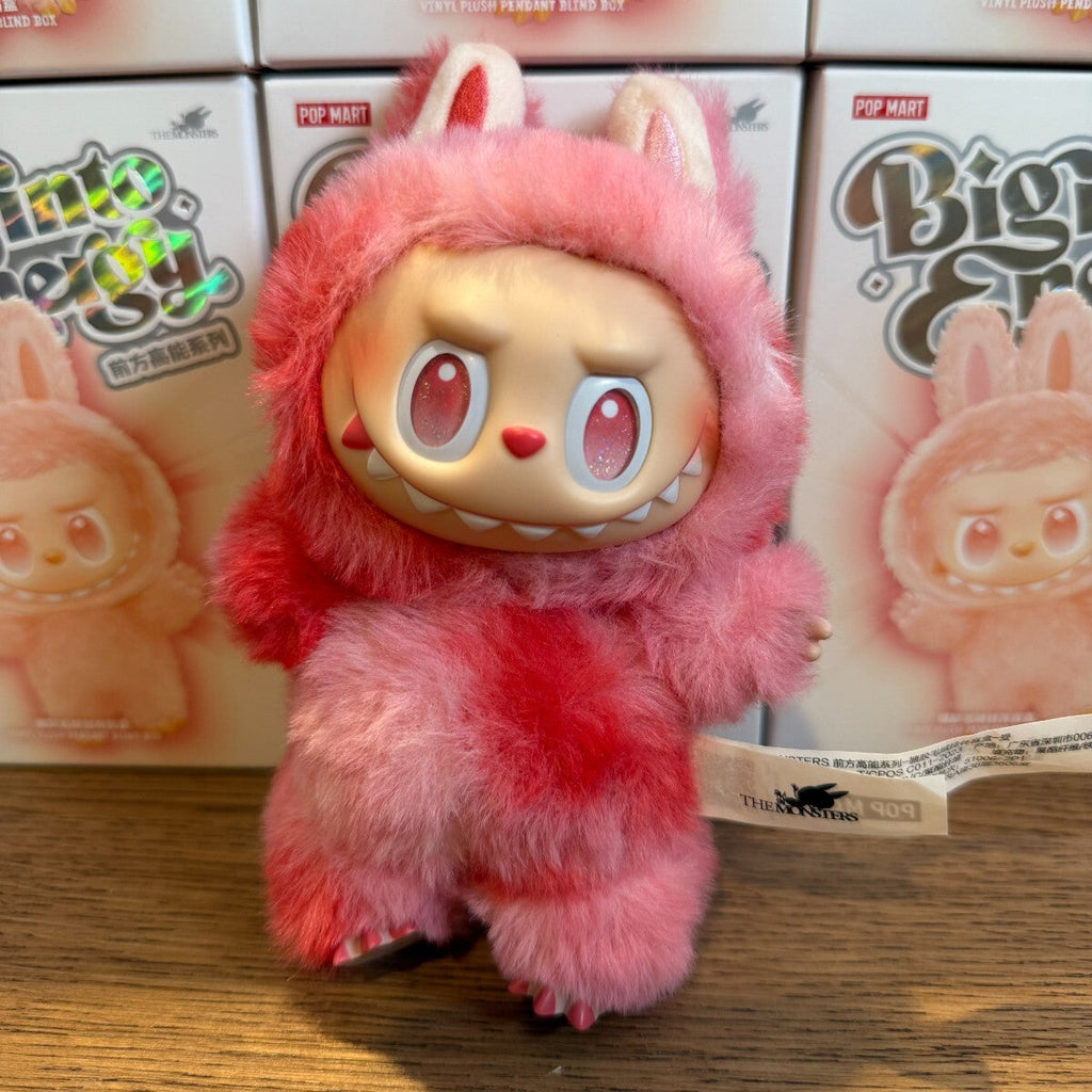 Pop Mart Labubu The Monsters Big Into Energy Series Love Vinyl Plush Pendant