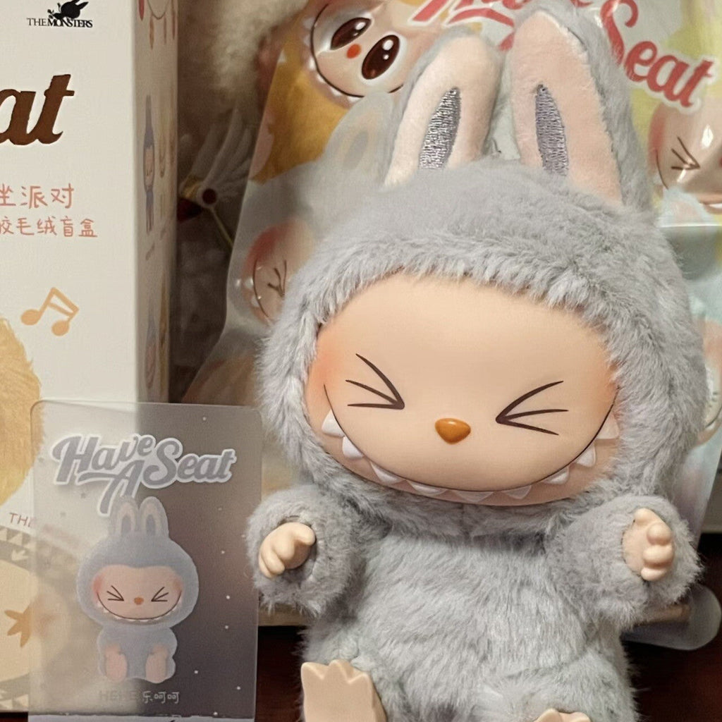 Pop Mart Labubu The Monsters Have a Seat Hehe Vinyl Plush