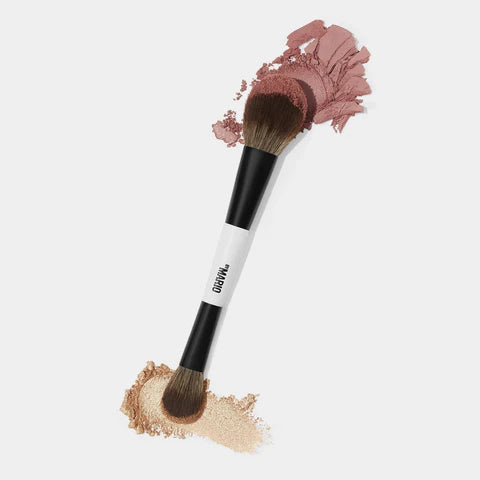 Makeup By Mario F3 Dual-Ended Precision Powder Brush