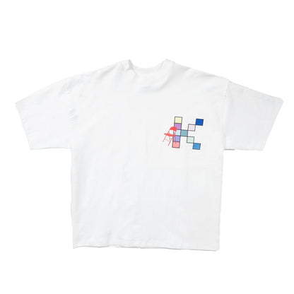 KNN Calcutta Stickerbook White Tee