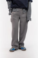 Dust Grey Pants - Structure Six Pants