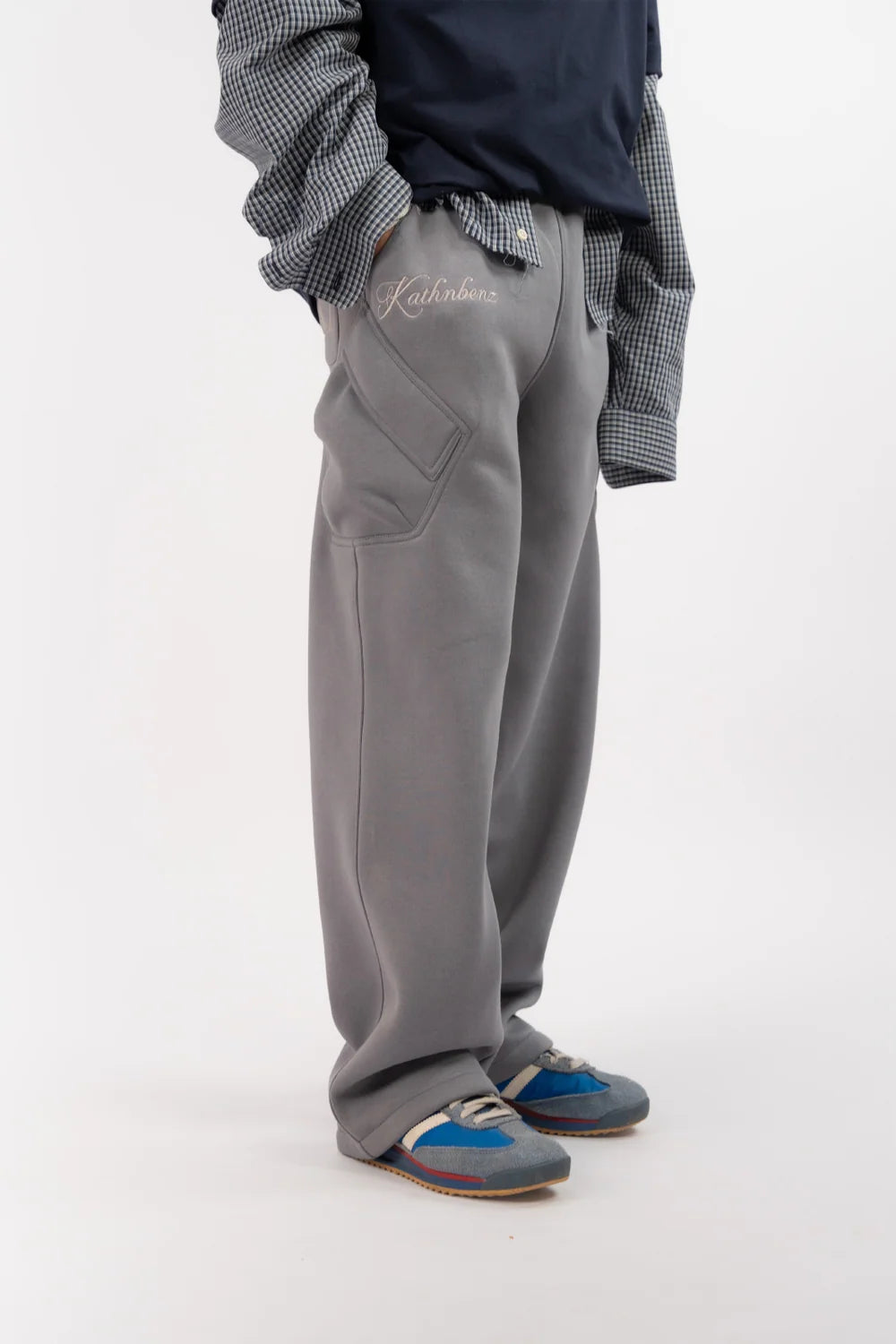 Kathnbenz Dust Grey Pants - Structure Six Pants