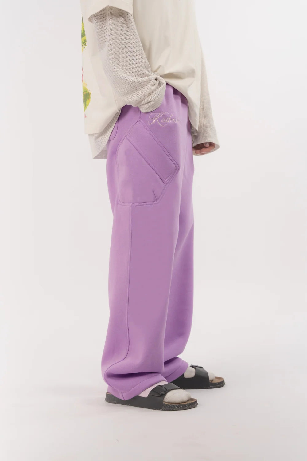 Kathnbenz Soft Lavender Pants - Structure Six Pants