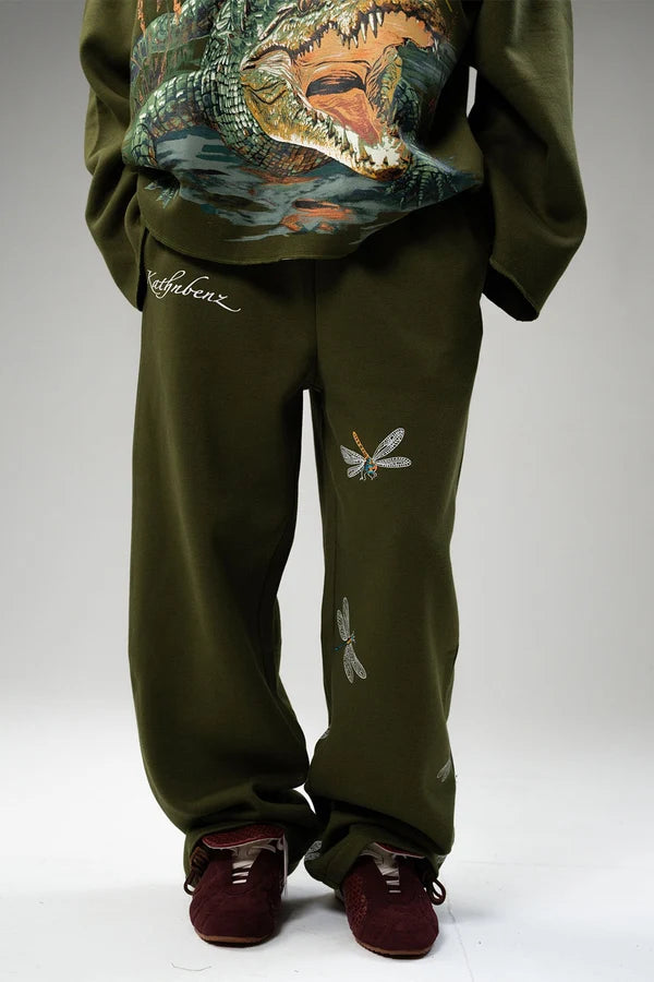 Kathnbenz Olive Green Pants - Low Gravity
