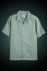 Slim Fit Turkish Weave Shirt - Blue