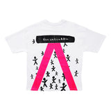 Lucky You White Tee
