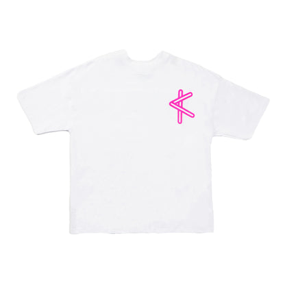 KNN Calcutta Lucky You White Tee