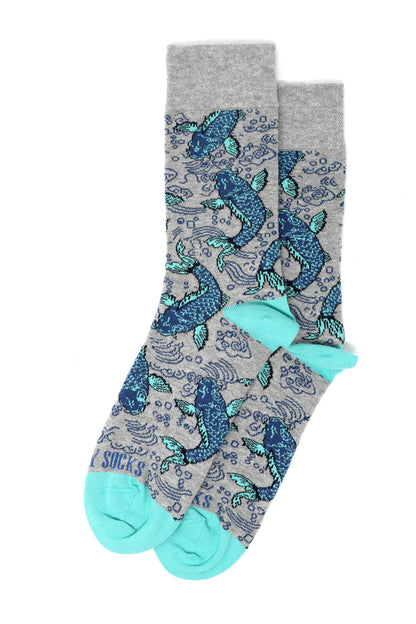 Bombay Sock Company Tranquil Koi Fish Socks