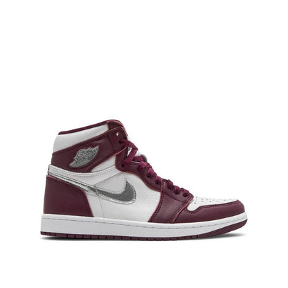 Side view of Air Jordan 1 High Bordeaux 