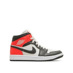 Side view of Air Jordan 1 Mid Newsprint
