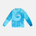Halo Effect Drop-out Tie Dye Blue Full Sleeve T-Shirt